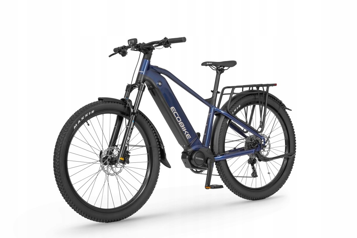 POLSKI ROWER ELEKTRYCZNY ECOBIKE RX 500 BLUE SUV CAN 20 Ah 960Wh rama 19"